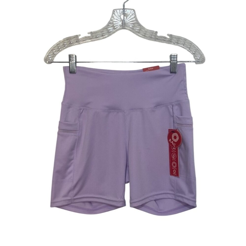 Rag Quick Dry Athletic Shorts‎ Womens Small Lavender New Workout